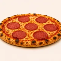 Pizza Salami Casa Hunico, vedere laterală